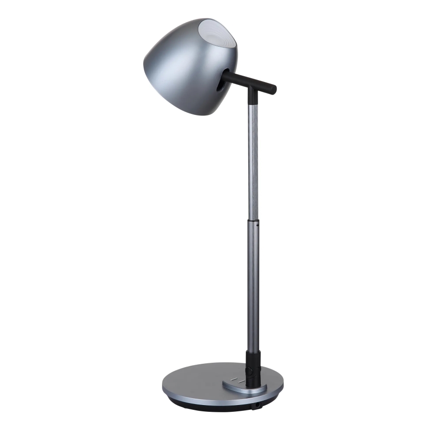 Globo - LED Aptumšojama skārienvadāma galda lampa LED/7,5W/230V 3000K/4000K/6500K pelēka