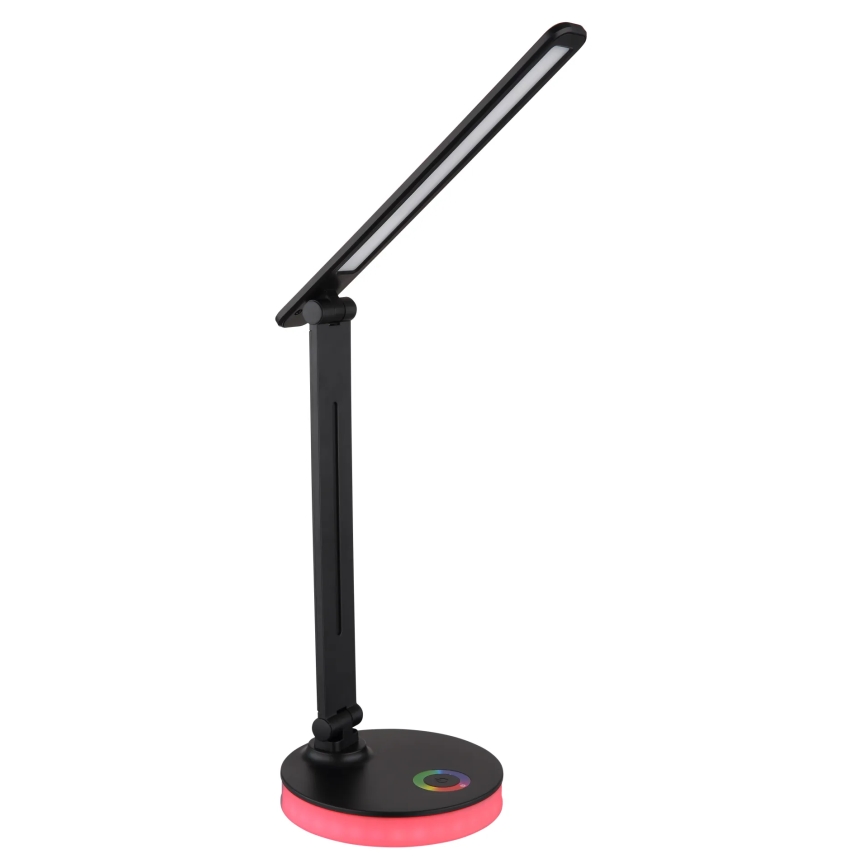 Globo - LED RGBW Aptumšojama skārienvadāma galda lampa LED/5W/230V + LED/2W 2700K/4000K/6500K melna