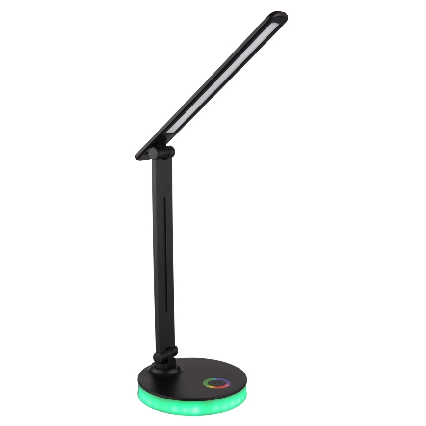 Globo - LED RGBW Aptumšojama skārienvadāma galda lampa LED/5W/230V + LED/2W 2700K/4000K/6500K melna