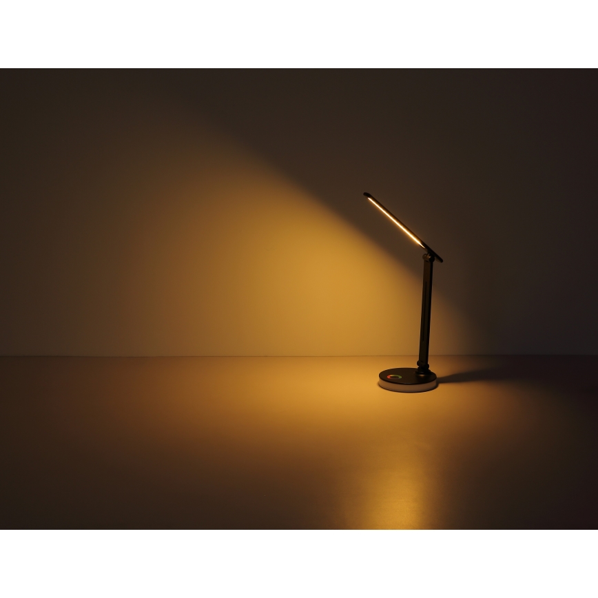 Globo - LED RGBW Aptumšojama skārienvadāma galda lampa LED/5W/230V + LED/2W 2700K/4000K/6500K balta