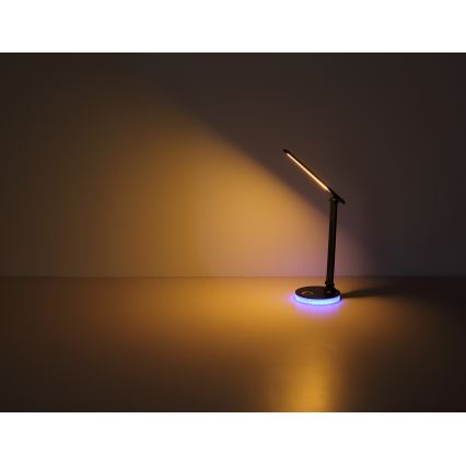 Globo - LED RGBW Aptumšojama skārienvadāma galda lampa LED/5W/230V + LED/2W 2700K/4000K/6500K balta
