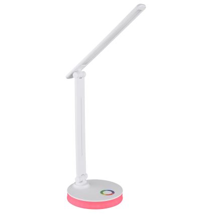 Globo - LED RGBW Aptumšojama skārienvadāma galda lampa LED/5W/230V + LED/2W 2700K/4000K/6500K balta