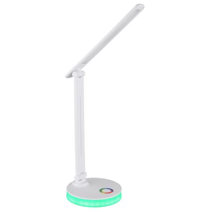 Globo - LED RGBW Aptumšojama skārienvadāma galda lampa LED/5W/230V + LED/2W 2700K/4000K/6500K balta