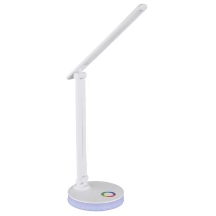 Globo - LED RGBW Aptumšojama skārienvadāma galda lampa LED/5W/230V + LED/2W 2700K/4000K/6500K balta