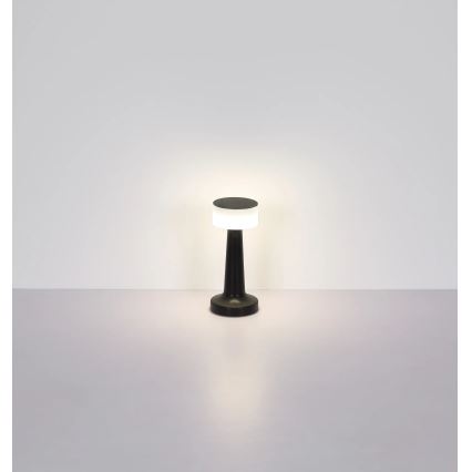 Globo - LED Aptumšojama skārienvadāma galda lampa LED/1W/3,7V 2700K/4000K/6500K 800 mAh USB melna
