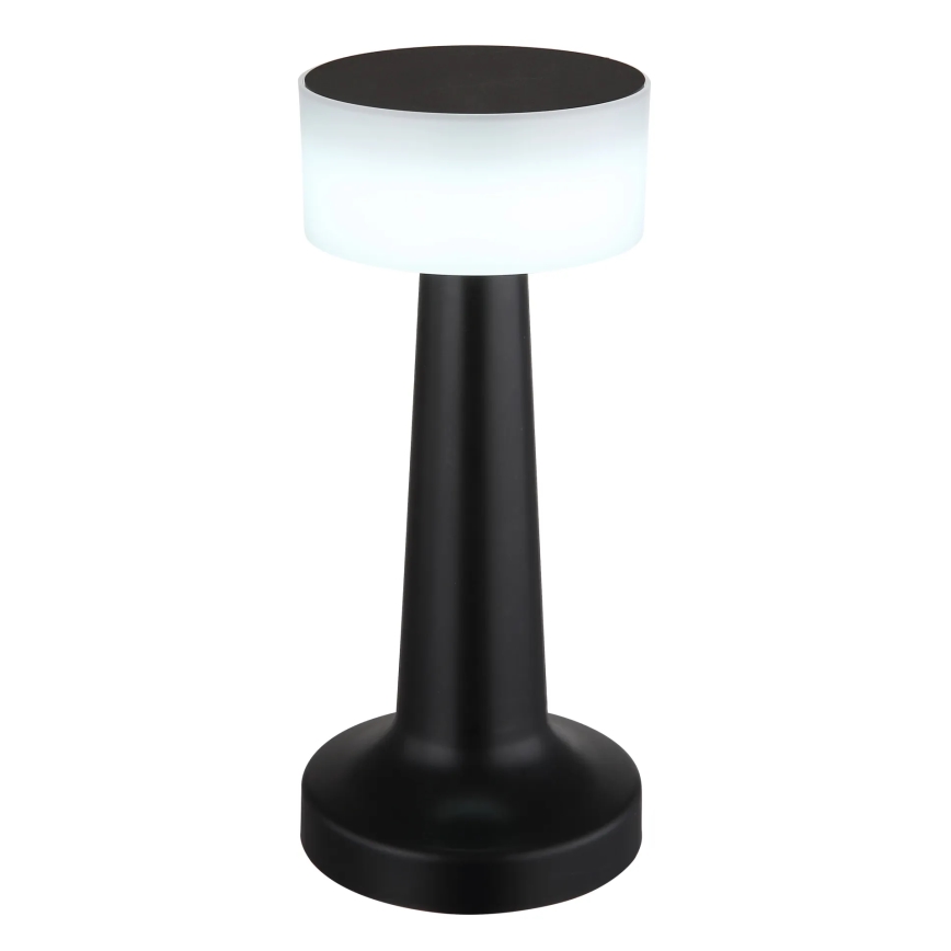 Globo - LED Aptumšojama skārienvadāma galda lampa LED/1W/3,7V 2700K/4000K/6500K 800 mAh USB melna