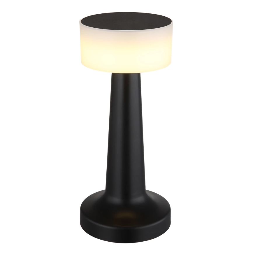 Globo - LED regulējama pieskāriena galda lampa LED/1W/3,7V 2700K/4000K/6500K 800 mAh USB melna