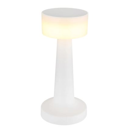 Globo - LED Aptumšojama skārienvadāma galda lampa LED/1W/3,7V 2700K/4000K/6500K 800 mAh USB balta