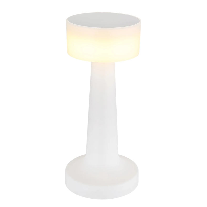 Globo - LED Aptumšojama skārienvadāma galda lampa LED/1W/3,7V 2700K/4000K/6500K 800 mAh USB balta