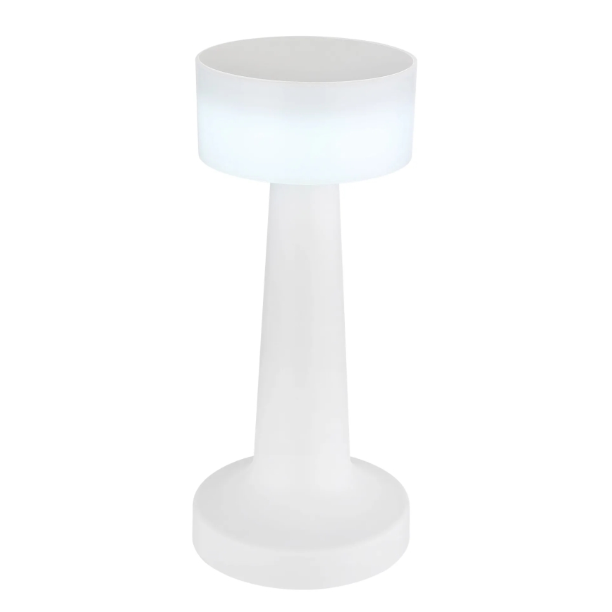 Globo - LED Aptumšojama skārienvadāma galda lampa LED/1W/3,7V 2700K/4000K/6500K 800 mAh USB balta