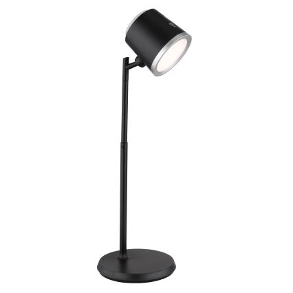 Globo - LED Aptumšojama skārienvadāma galda lampa 4in1 LED/6W/3,7V 3000K/4000K/6500K 1500 mAh USB melna