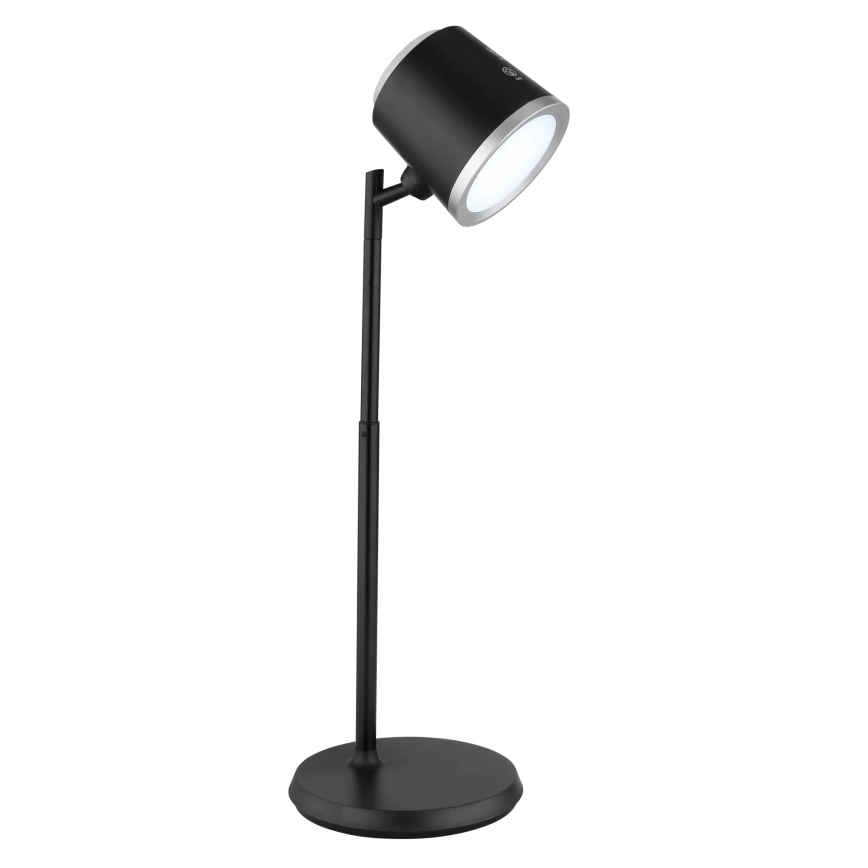 Globo - LED Aptumšojama skārienvadāma galda lampa 4in1 LED/6W/3,7V 3000K/4000K/6500K 1500 mAh USB melna