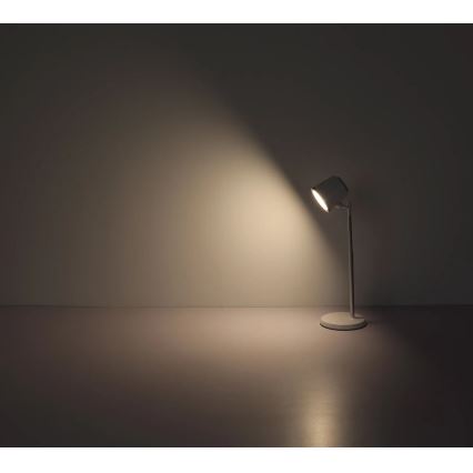 Globo - LED Aptumšojama skārienvadāma galda lampa 4in1 LED/6W/3,7V 3000K/4000K/6500K 1500 mAh USB balta