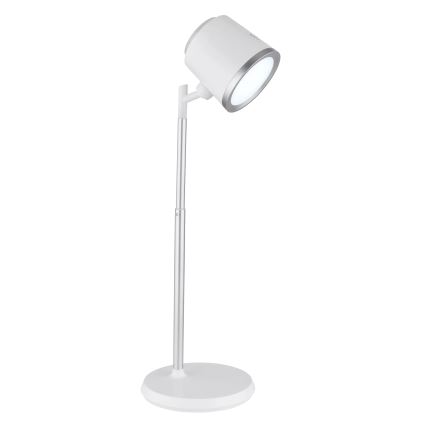 Globo - LED Aptumšojama skārienvadāma galda lampa 4in1 LED/6W/3,7V 3000K/4000K/6500K 1500 mAh USB balta