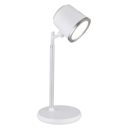 Globo - LED Aptumšojama skārienvadāma galda lampa 4in1 LED/6W/3,7V 3000K/4000K/6500K 1500 mAh USB balta