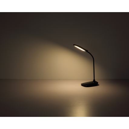 Globo - LED Aptumšojama skārienvadāma galda lampa LED/9W/230V 3000K/4000K/6500K CRI 90 melna