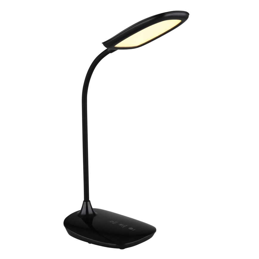 Globo - LED Aptumšojama skārienvadāma galda lampa LED/9W/230V 3000K/4000K/6500K CRI 90 melna