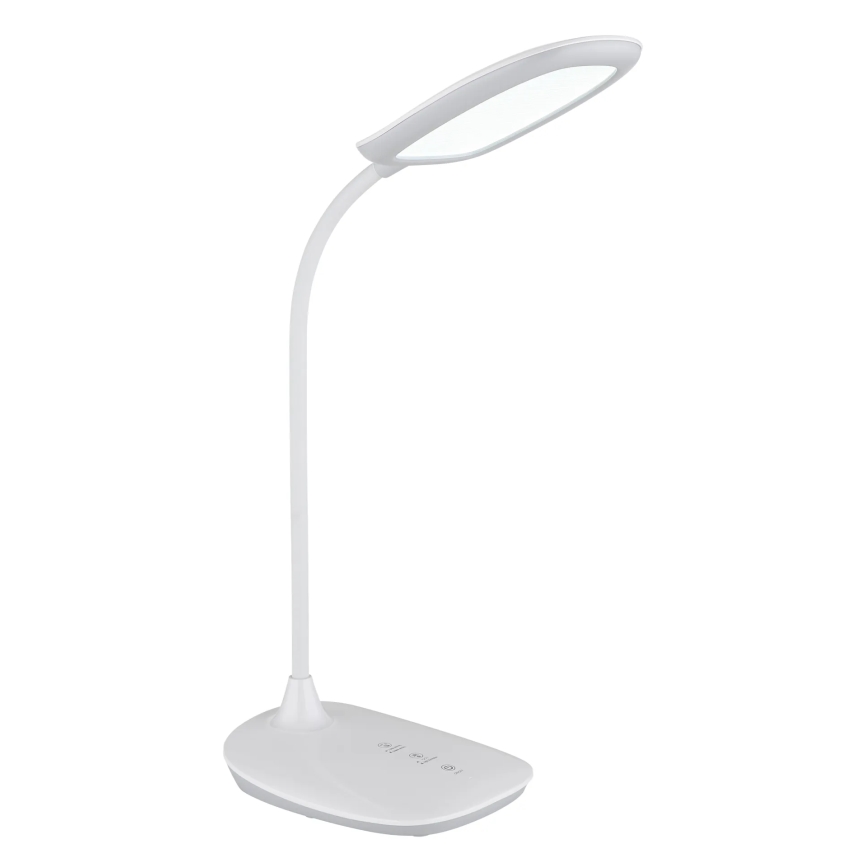 Globo - LED Aptumšojama skārienvadāma galda lampa LED/9W/230V 3000K/4000K/6500K CRI 90 balta