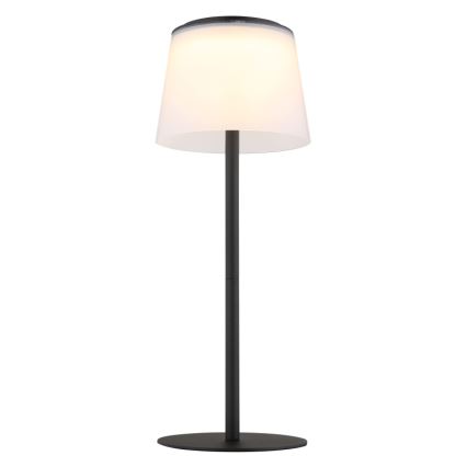 Globo - LED Aptumšojama skārienvadāma āra galda lampa LED/1,8W/5V IP44 1800 mAh melna/balta