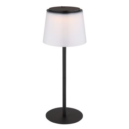 Globo - LED Aptumšojama skārienvadāma āra galda lampa LED/1,8W/5V IP44 1800 mAh melna/balta