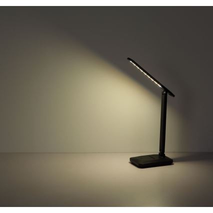 Globo - LED regulējama pieskāriena galda lampa LED/3W/5V 2800/4000/6500K 1800 mAh melna