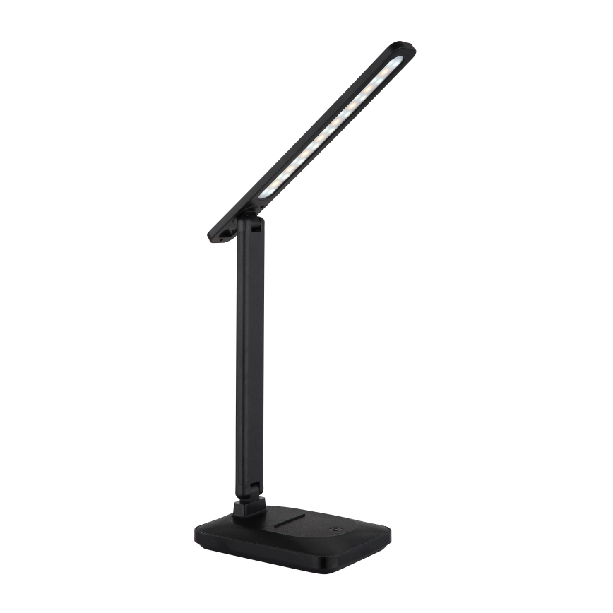Globo - LED regulējama pieskāriena galda lampa LED/3W/5V 2800/4000/6500K 1800 mAh melna