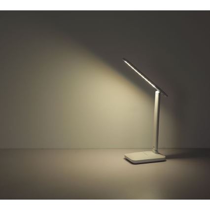 Globo - LED regulējama pieskāriena uzlādes galda lampa LED/3W/5V 2800/4000/6500K 1800 mAh balta