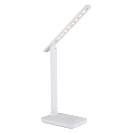 Globo - LED regulējama pieskāriena uzlādes galda lampa LED/3W/5V 2800/4000/6500K 1800 mAh balta