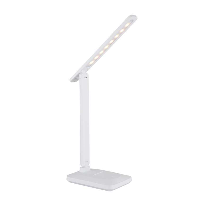 Globo - LED regulējama pieskāriena uzlādes galda lampa LED/3W/5V 2800/4000/6500K 1800 mAh balta