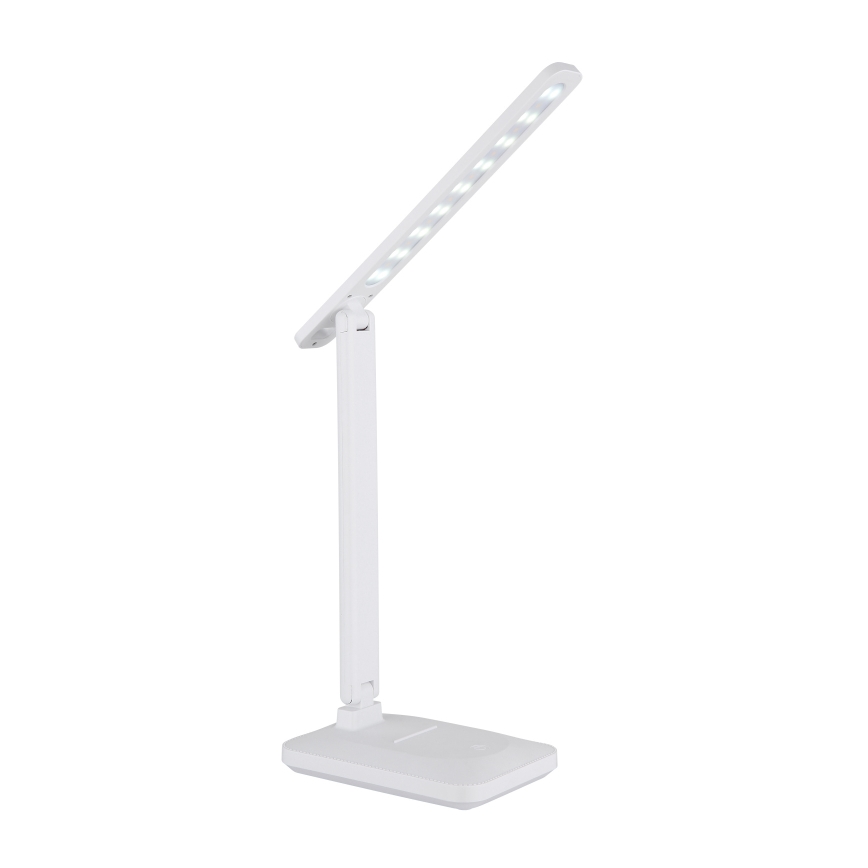 Globo - LED regulējama pieskāriena uzlādes galda lampa LED/3W/5V 2800/4000/6500K 1800 mAh balta