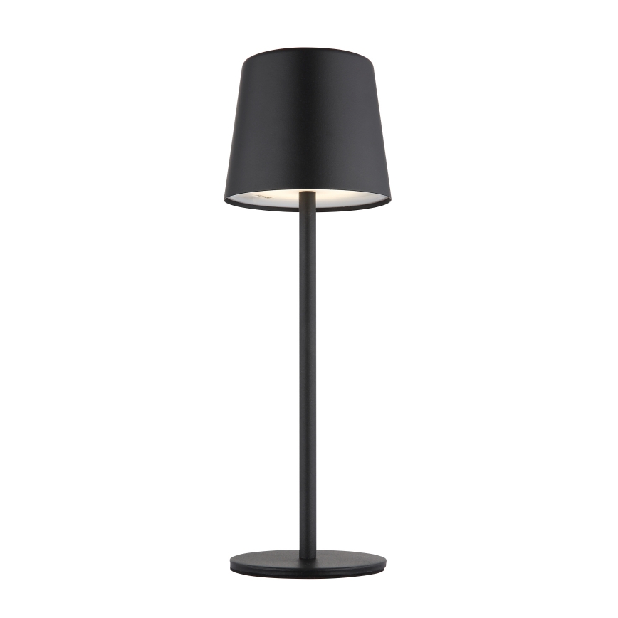 Globo - LED Aptumšojama āra skārienvadāma galda lampa LED/2W/5V 3000/4000/6000K 2200 mAh IP44 melna