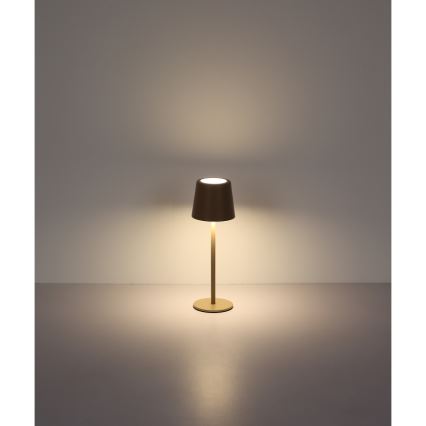 Globo - LED Aptumšojama āra skārienvadāma galda lampa LED/2W/5V 3000/4000/6000K 2200 mAh IP44 krēmkrāsa