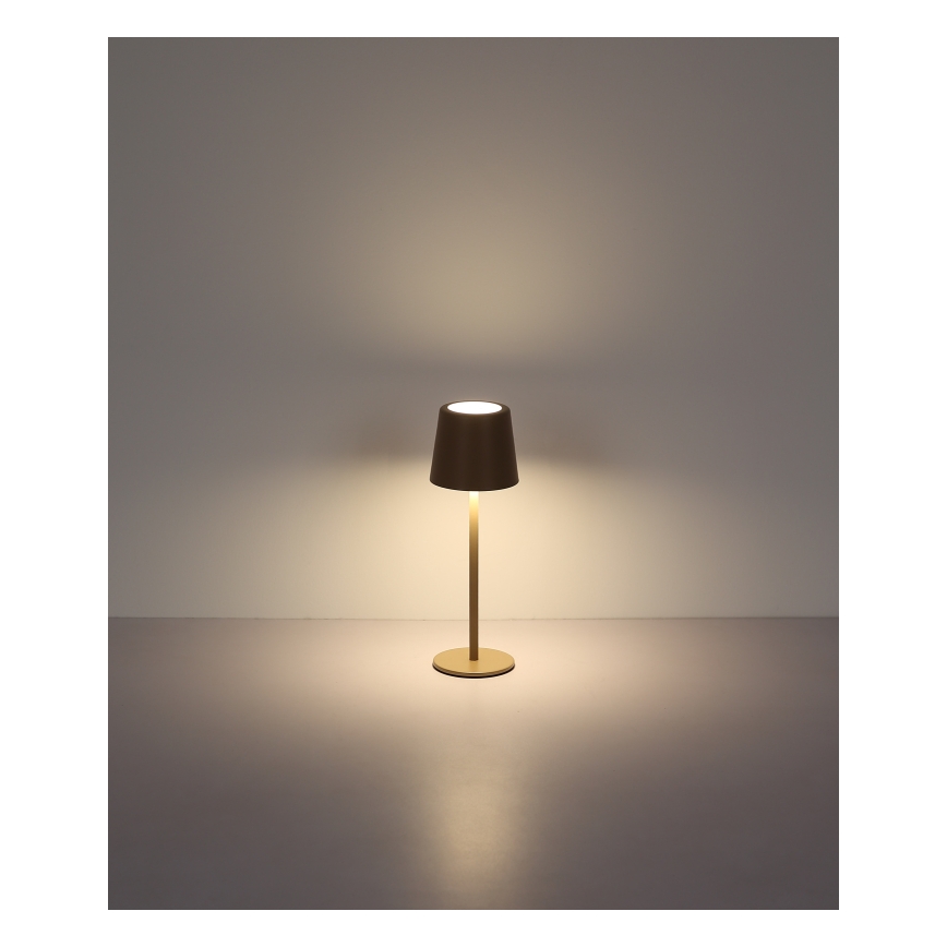 Globo - LED Aptumšojama āra skārienvadāma galda lampa LED/2W/5V 3000/4000/6000K 2200 mAh IP44 krēmkrāsa