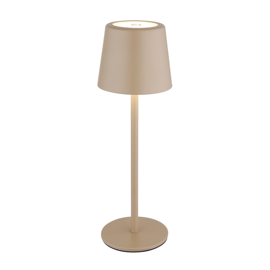 Globo - LED Aptumšojama āra skārienvadāma galda lampa LED/2W/5V 3000/4000/6000K 2200 mAh IP44 krēmkrāsa