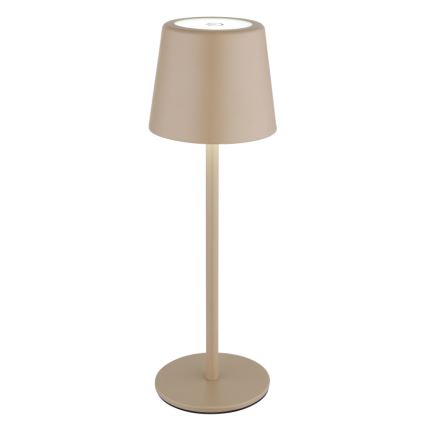 Globo - LED Aptumšojama āra skārienvadāma galda lampa LED/2W/5V 3000/4000/6000K 2200 mAh IP44 krēmkrāsa