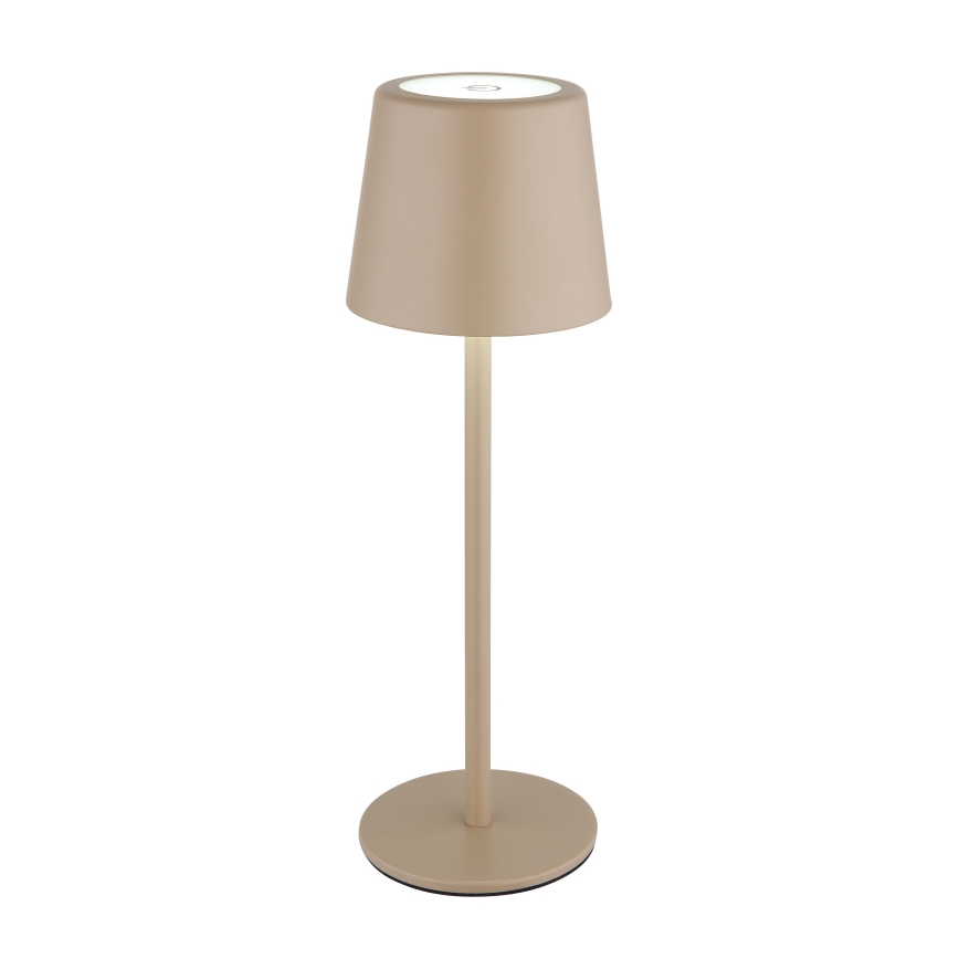 Globo - LED Aptumšojama āra skārienvadāma galda lampa LED/2W/5V 3000/4000/6000K 2200 mAh IP44 krēmkrāsa