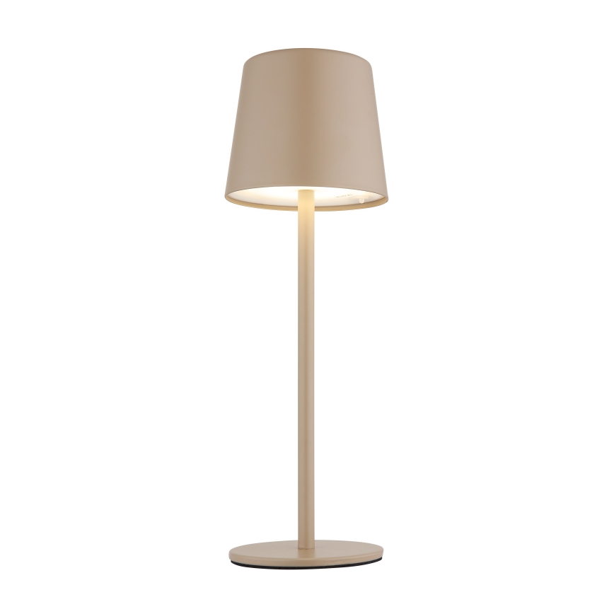 Globo - LED Aptumšojama āra skārienvadāma galda lampa LED/2W/5V 3000/4000/6000K 2200 mAh IP44 krēmkrāsa