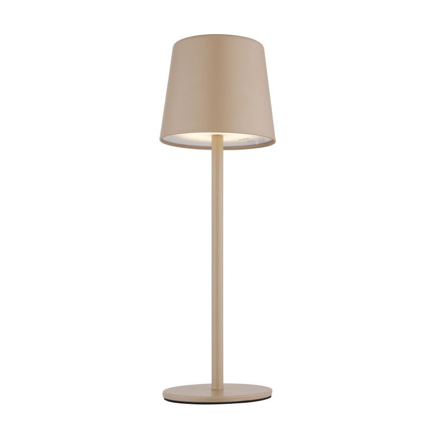 Globo - LED Aptumšojama āra skārienvadāma galda lampa LED/2W/5V 3000/4000/6000K 2200 mAh IP44 krēmkrāsa