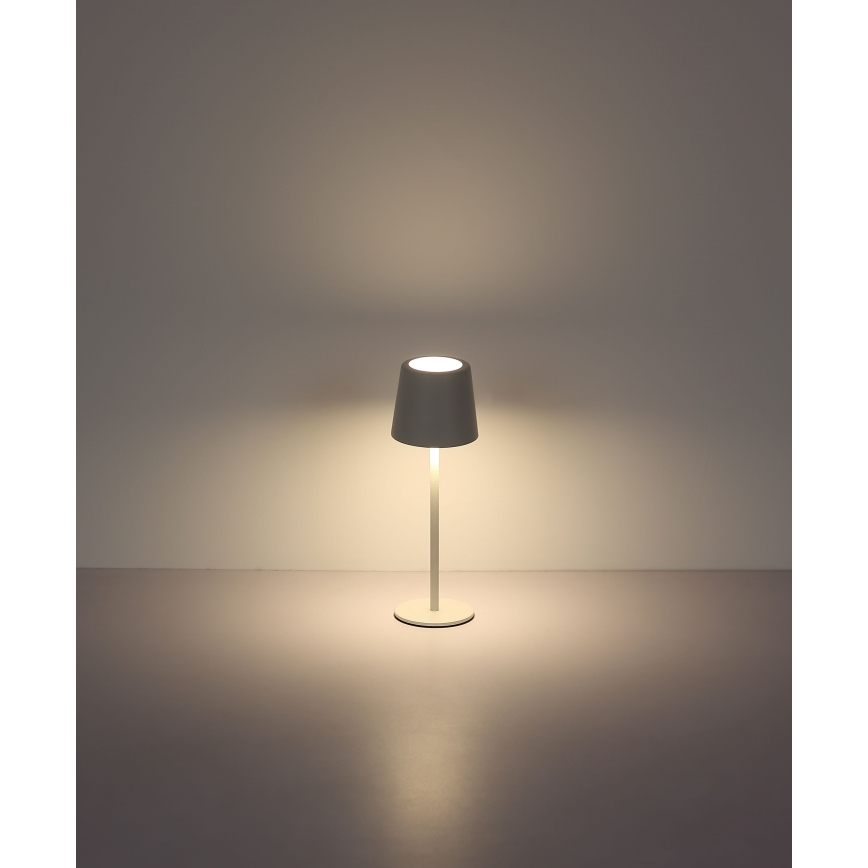 Globo - LED Aptumšojama āra skārienvadāma galda lampa LED/2W/5V 3000/4000/6000K 2200 mAh IP44 balta