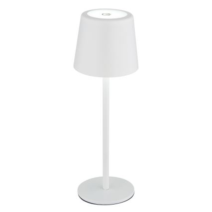 Globo - LED Aptumšojama āra skārienvadāma galda lampa LED/2W/5V 3000/4000/6000K 2200 mAh IP44 balta