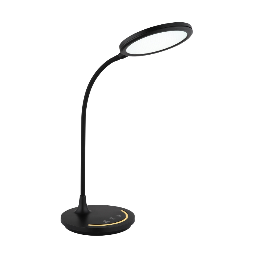 Globo - LED Aptumšojama pielāgojama skārienvadāma galda lampa LED/12W/230V 3000/4000/6500K CRI 90 melna