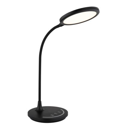 Globo - LED Aptumšojama pielāgojama skārienvadāma galda lampa LED/12W/230V 3000/4000/6500K CRI 90 melna
