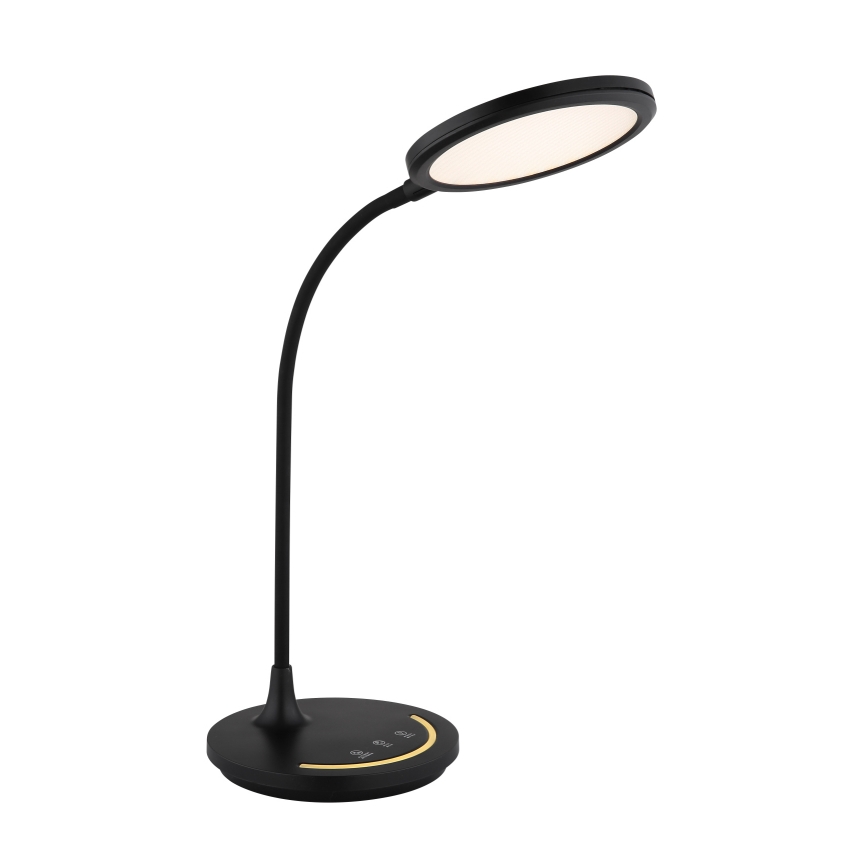 Globo - LED Aptumšojama pielāgojama skārienvadāma galda lampa LED/12W/230V 3000/4000/6500K CRI 90 melna