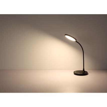 Globo - LED Aptumšojama pielāgojama skārienvadāma galda lampa LED/12W/230V 3000/4000/6500K CRI 90 melna