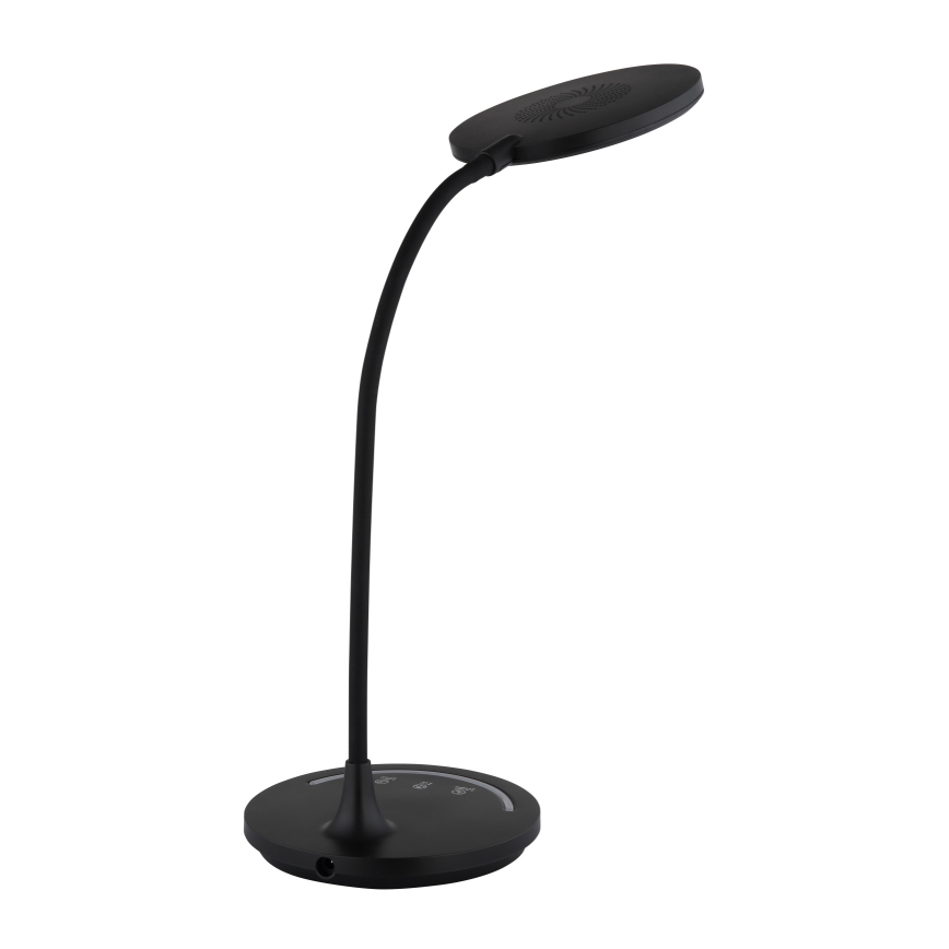 Globo - LED regulējama elastīga pieskāriena galda lampa LED/12W/230V 3000/4000/6500K CRI 90 melna