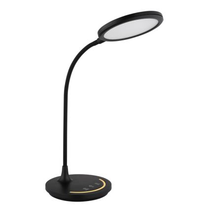 Globo - LED regulējama elastīga pieskāriena galda lampa LED/12W/230V 3000/4000/6500K CRI 90 melna