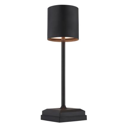 Globo - LED regulējamā skārienjūtīgā uzlādējamā galda lampa LED/1,5W/5V 2200 mAh melna