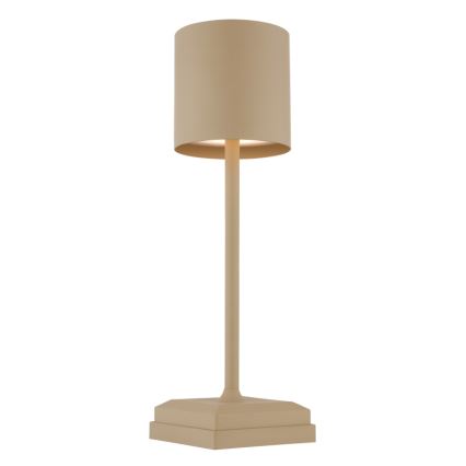 Globo - ar pieskārienu regulējama uzlādējamā LED galda lampa LED/1,5W/5V 2200 mAh bēša