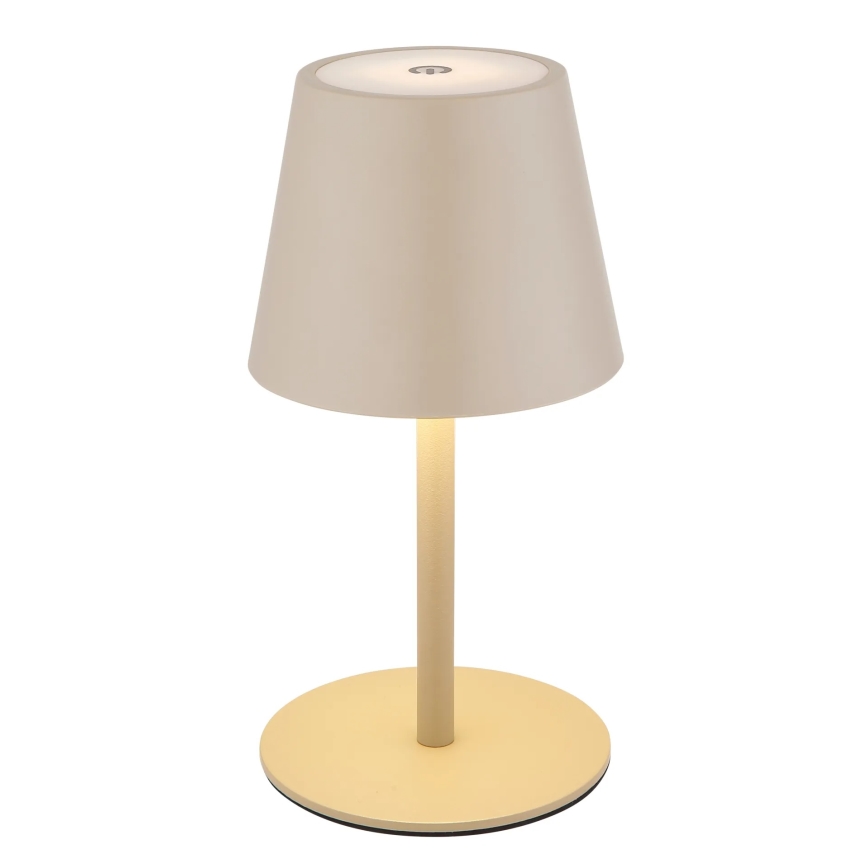 Globo - LED dimējama skārienvadāma uzlādējama āra galda lampa, 3W/5V, 3000/4000/5000K, IP54, 1800 mAh