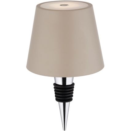 Globo - LED dimējama skārienvadāma uzlādējama āra galda lampa, 3W/5V, 3000/4000/5000K, IP54, 1800 mAh